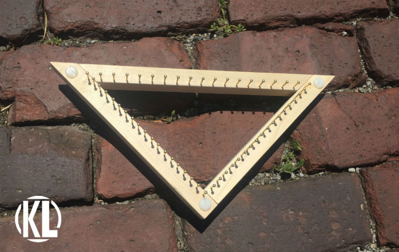 Triangle Weaving Looms Kiss Looms